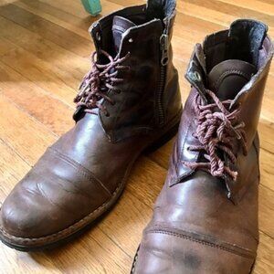 Timberland Earthkeepers Side Zip Cap Toe Boots 12